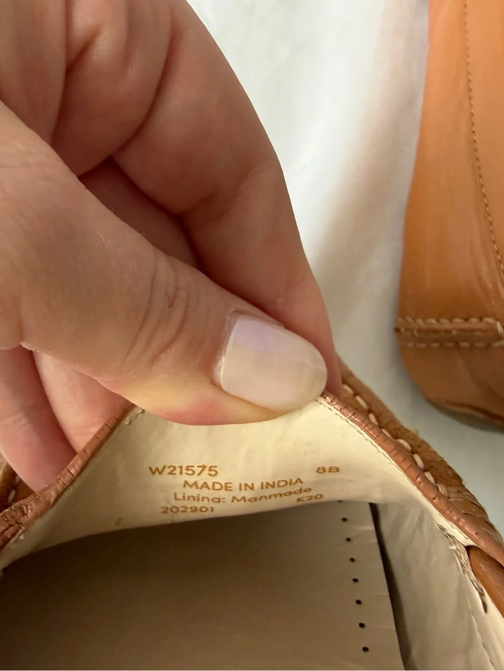 Women's Cole Haan Tan Leather Suede Penny Loafers Size 8